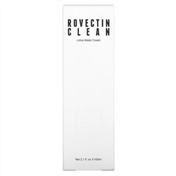 Rovectin, Clean Lotus Water Cream,  2.1 fl oz (60 ml)
