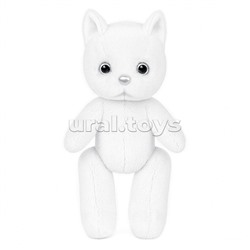 Котик Белый, 20 см, в коробке