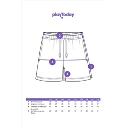 Шорты PLAYTODAY, 1088553