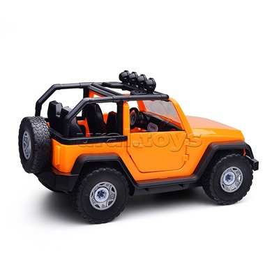 Конструктор "Джип сафари" с отверткой (свет,звук) в коробке