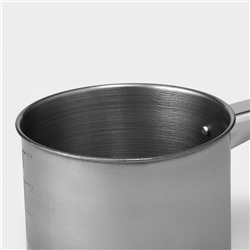 Ковш Astell, 750 мл, d=12 см, с мерной шкалой, нержавеющая сталь