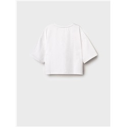 Фуфайка трикотажная для девочек (футболка)