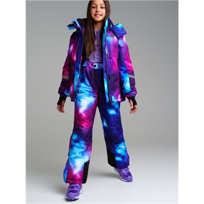 Комплект текстильный с полиуретановым покрытием для девочек: куртка, брюки