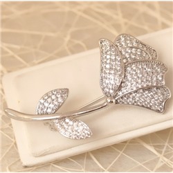 Брошь родий H01-10731