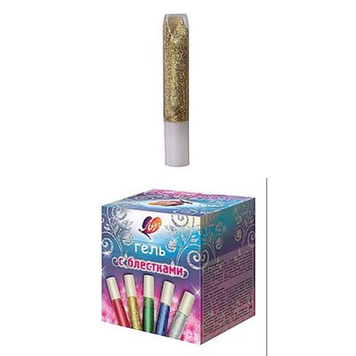 Гель золотой с блеском 11С 685-08 Луч