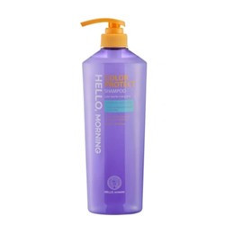 Hello Morning Шампунь для окрашенных волос Защита цвета 600мл Color Protect Shampoo