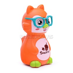 Интерактивная игрушка "Белка" в очках, в коробке