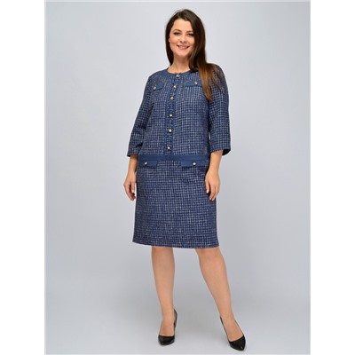 VISERDI Платье 10412-син 4441615