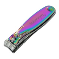 Solinberg Книпсер для ногтей 220-5025CZ, радужный, 7,5 см 21596