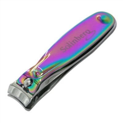 Solinberg Книпсер для ногтей 220-5025CZ, радужный, 7,5 см 21596
