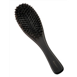 Dewal Щетка для укладки деревянная BR-WC618, натуральная щетина, черный 2229