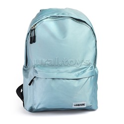 Рюкзак "Color Balance" подростковый 40x29x17 см (14 л) 250 г, нейлон, подклад, 1 отделение на молнии, 1 передний карман, аппликация из каучука, бирюзовый