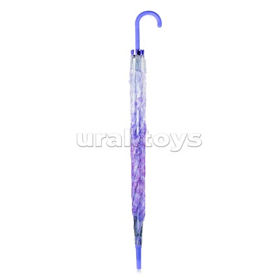 Зонт детский "Красивые цветы" (54см.) фиолетовый