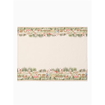 Скатерть «Этель. Кроличья ферма», 149×110 см, 100% хлопок, саржа 190 г/м²