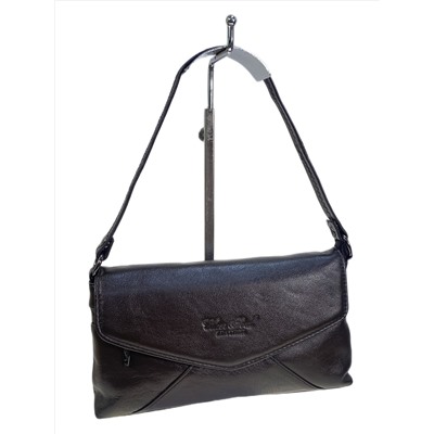 Женская сумка из натуральной кожи, цвет кофе