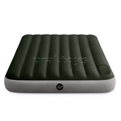 Матрас надувной Dura-Beam Full, 137 х 191 х 25 см, с встроенным ножным насосом, 64762 INTEX