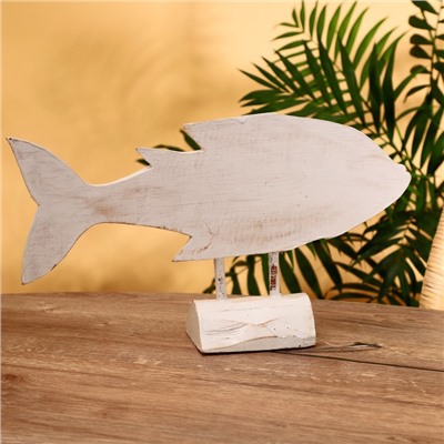 Сувенир «Рыба», 40×9×22 см, дерево албезия
