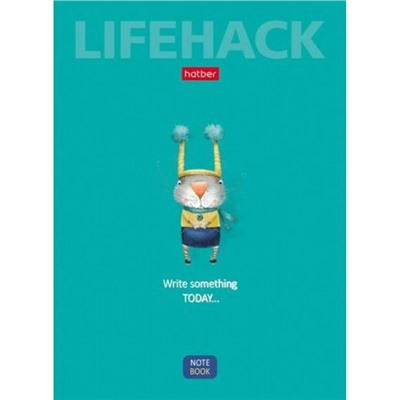 Бизнес-блокнот А6 64л клетка/линия "Смекалки" (066209) 23591 Хатбер