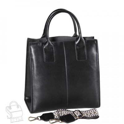 Сумка женская кожаная 256NN black Natale Navetta