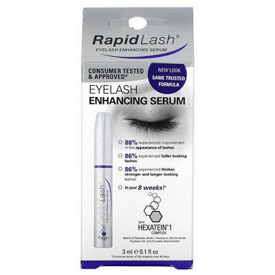 RapidLash, сыворотка для роста ресниц, 3 мл (0,1 жидк. унции)