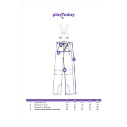 Брюки PLAYTODAY, 1223134