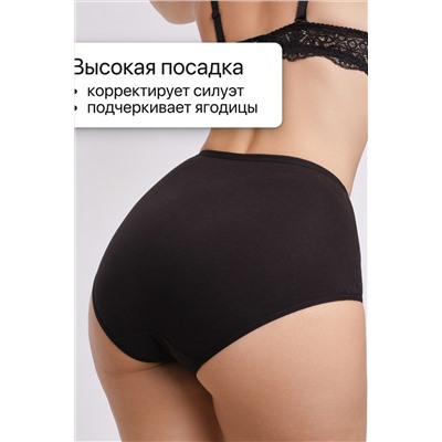Трусы OIRO 3904 хлопковые с цветочным узором 3 шт НАТАЛИ, 1128627