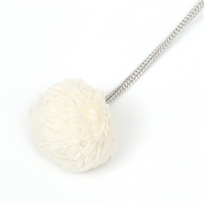 Лежанка «Снежок», 56×46×13 см, красный