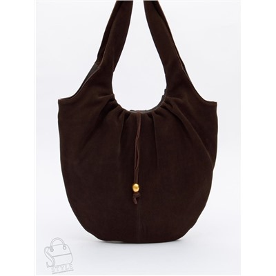 Сумка женская кожаная 1018-1MF coffee  Polina&Eiterou  в Новосибирске