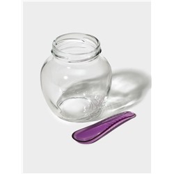 Банка для сыпучих Renga Strawberry, 210 мл, с крышкой и ложкой, стекло