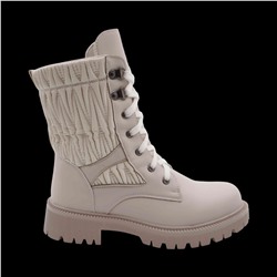 Ботинки на меху 31-11MY бежевые