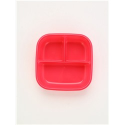 Ланч - бокс квадратный с секциями и ложкой «Единорог», 400 мл