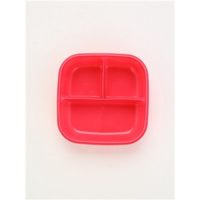 Ланч - бокс квадратный с секциями и ложкой «Единорог», 400 мл