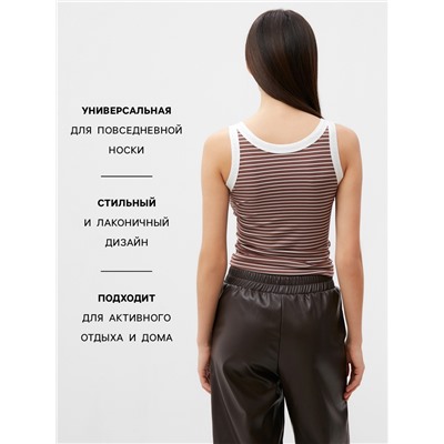 Майка женская MIST: Base, размер 42-44, бежевая