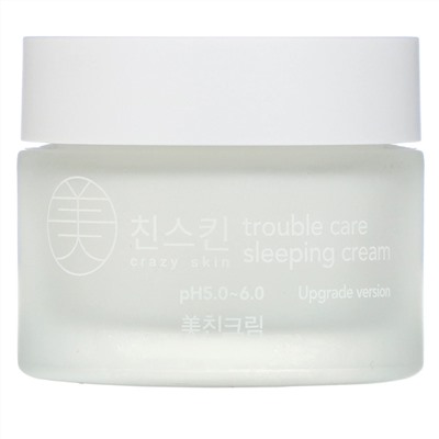 Crazy Skin, Trouble Care Sleeping Cream, 50 g