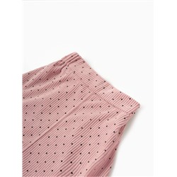 Юбка детская Крошка Я «Горошек», рост 74-80 см, розовая