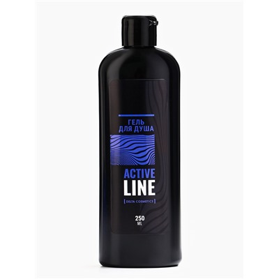 Подарочный набор мужской ACTIVE LINE, гель для душа 250 мл, шампунь 250 мл
