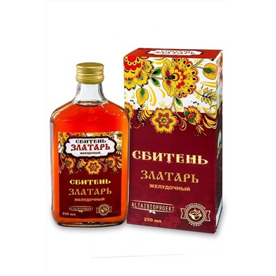 Сбитень «Златарь» желудочный 250 мл