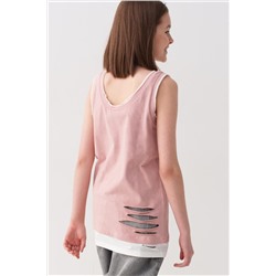 Майка трикотажная для девочек PLAYTODAY, 1240276