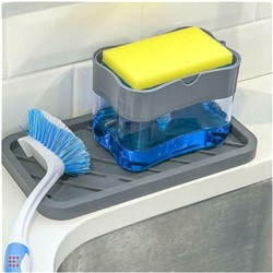 Диспенсер для моющего средства с подставкой для губки Caddy