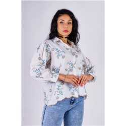 Рубашка хлопковая с вышивкой, арт.050-G