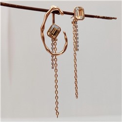 Серьги с кристаллами Swarovski