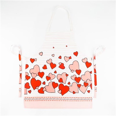 Фартук «Этель» Cat's love 60×65 см, 100% хлопок, саржа 190 г/м²