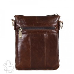 Сумка мужская кожаная 2601Z coffee Zinimsk