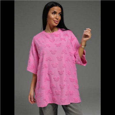 Футболка Ирбис (Махра розовый микки)