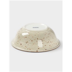 Салатник Magistro Mediterana, 580 мл, d=16.3 см, фарфор, бежевый