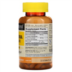 Mason Natural, Prune Senna Concentrate, 100 Capsules