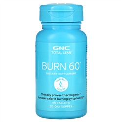 GNC, Burn 60, 60 Tablets