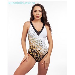 1305 LJ Купальник сплошной с юбкой-парео (42-50)