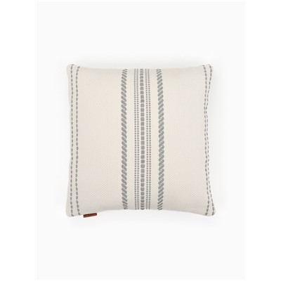 Наволочка декоративная с вышивкой SL Home, 45×45 см, хлопок 100%, серая