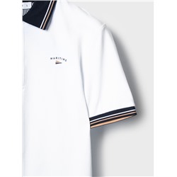 Джемпер трикотажный с воротником поло для мужчин